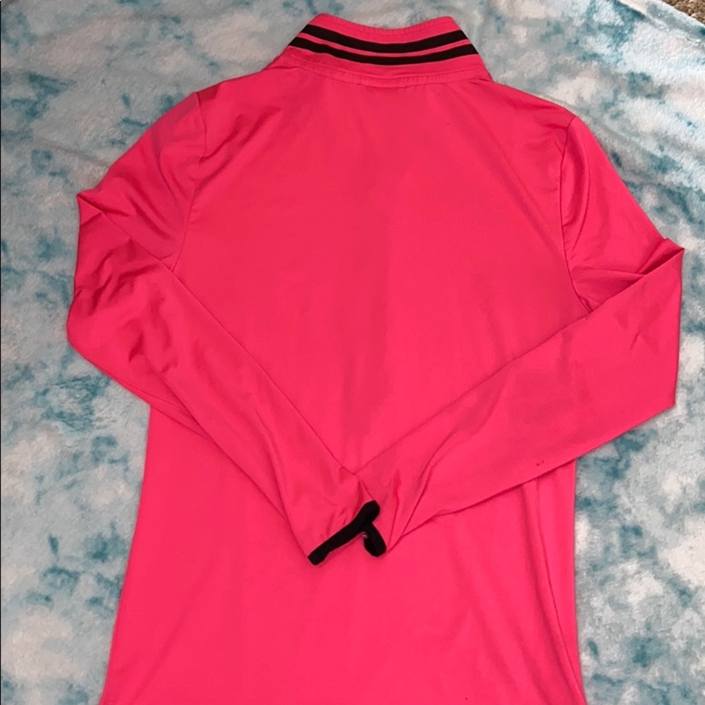 VS PINK Hot Pink Quarter ZIP - Picture 3 of 3